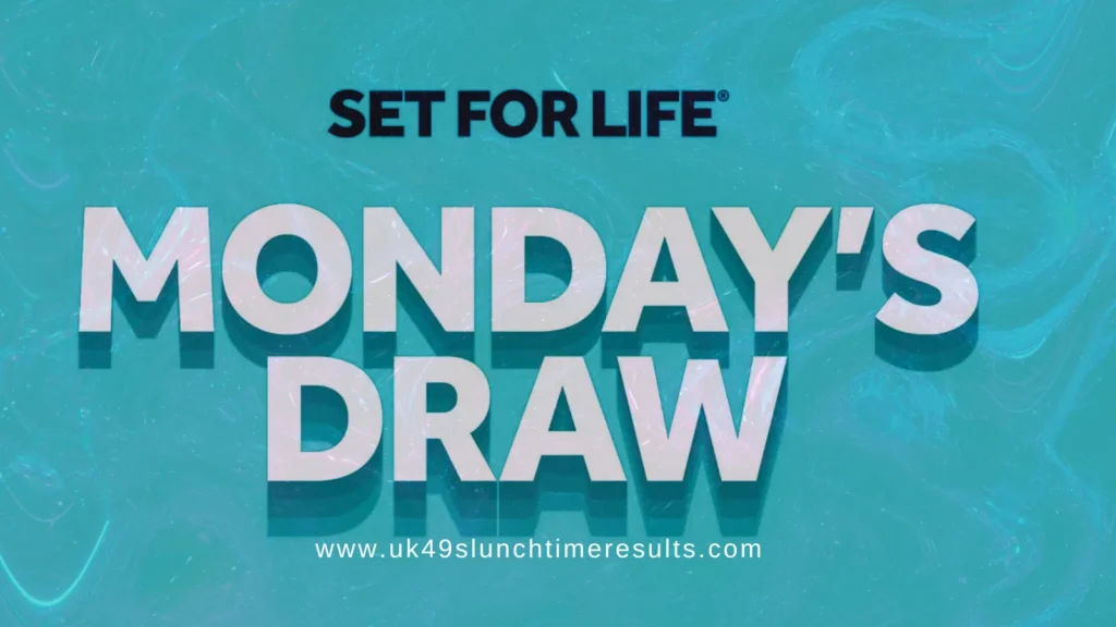 Set for Life Results