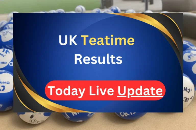 UK Teatime Results