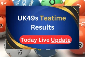 UK49s Teatime Results