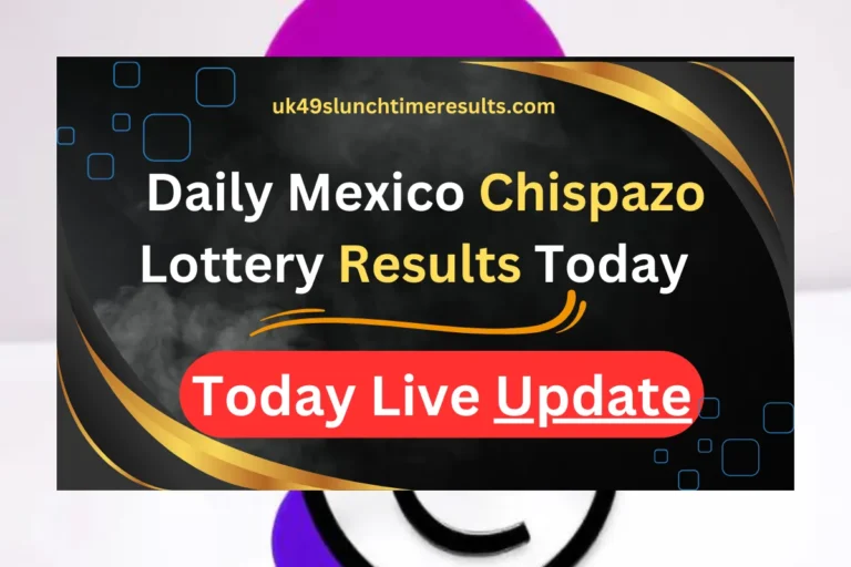 Chispazo results today