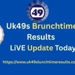 Uk49s Brunchtime Results